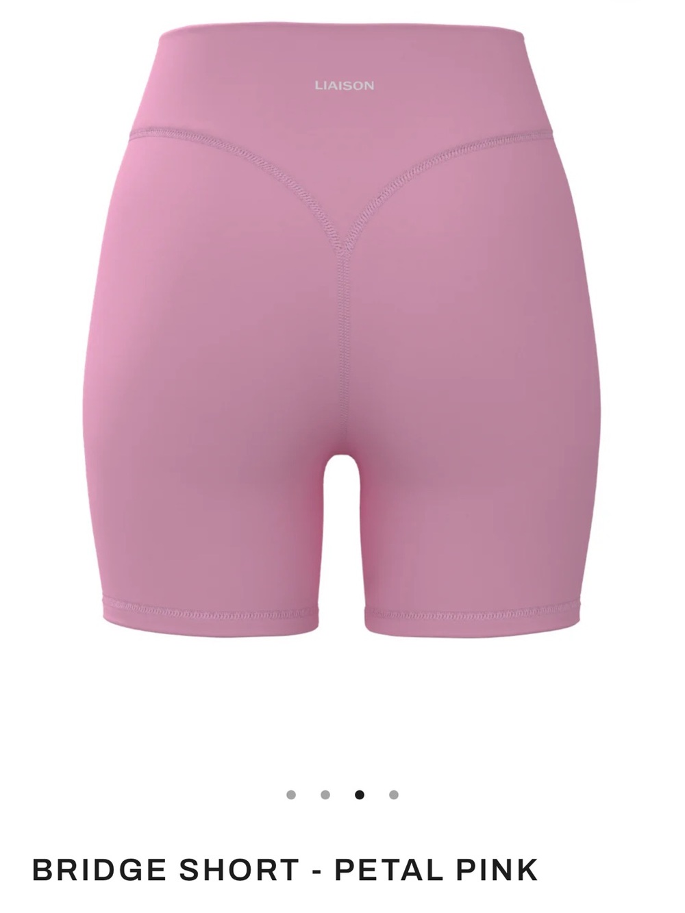 Liaison the label petal pink bridge shorts - Picture 6 of 7